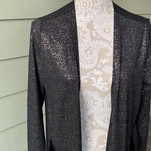 Black Duster Cardigan